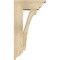 Ekena Millwork Legacy Traditional Rough Sawn Bracket w/ Offset Brace, Douglas Fir, 6"W x 14"D x 26"H BKT0604X14X26LEC01RDF - alternate 2